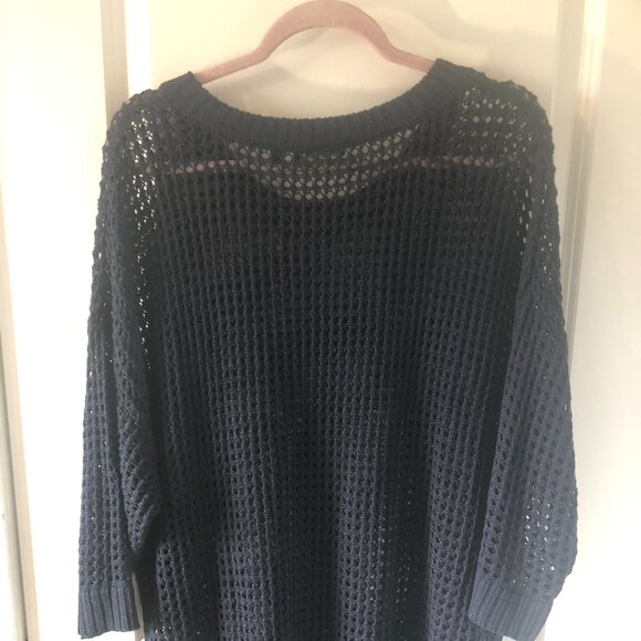 Dex Long Sleeve Crochet Sweater - Picture 3 of 10